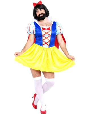 Disfraz de Princesa Blancanieves Hombre - Disfraces Despedidas de Soltero