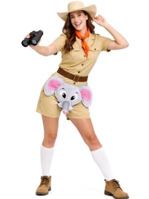 Disfraz de Safari Woman - Disfraces Despedida de Soltera - Disfraces Exploradores Adultos