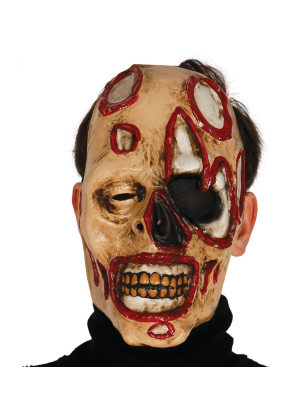 Mascara Zombie Infectado - Mascaras y Antifaces