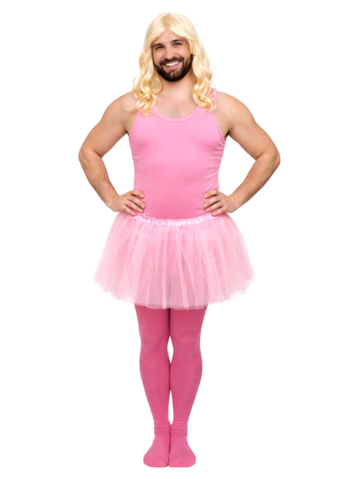Disfraz De Bailarina Rosa Hombre - Disfraces Despedidas De Soltero - Disfraces Despedida Soltero