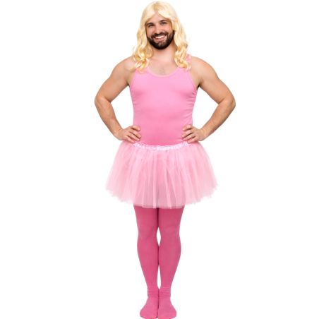 Disfraz De Bailarina Rosa Hombre - Disfraces Despedidas De Soltero - Disfraces Despedida Soltero