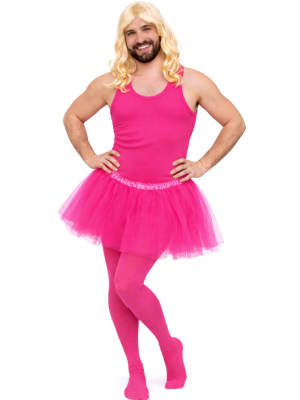 Comprar Disfraz de Bailarina Fucsia - Disfraces Despedidas de Soltero