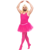 Disfraz De Bailarina Fucsia Hombre - Disfraces Despedidas De Soltero - Disfraces Despedida Soltero
