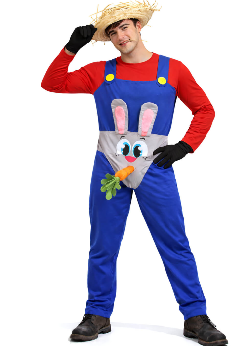 Disfraz De Bunny Farmer Hombre - Disfraces Despedidas de Soltero Disfraz De Bunny Farmer Hombre - Disfraces Despedidas de Soltero