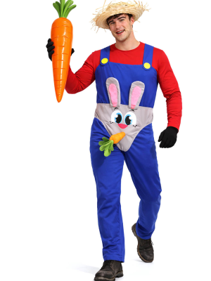 Disfraz De Granjero de conejos Hombre - Disfraces Despedidas de Soltero