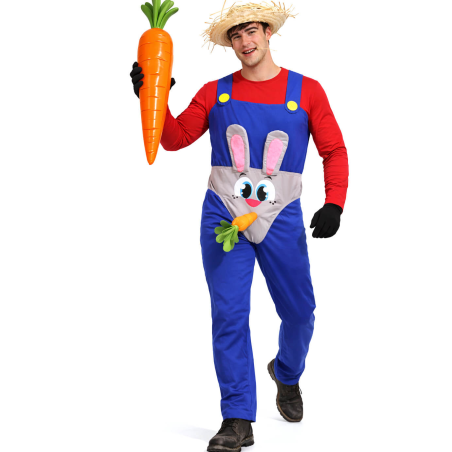 Disfraz De Bunny Farmer Hombre - Disfraces Despedidas de Soltero