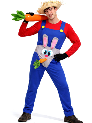 Disfraz De Granjero de conejos Hombre - Disfraces Despedidas de Soltero