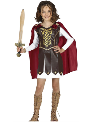 Disfraz De Romana Gladiadora Infantil - Disfraces de Romanos y Griegos