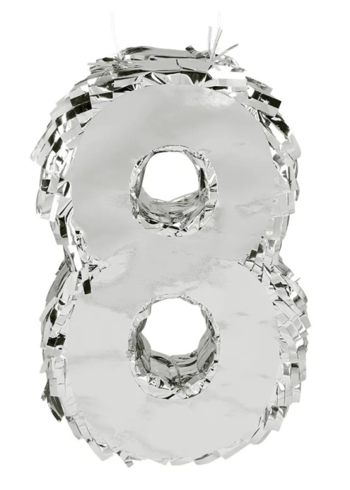 Piñata Numero 8 (25CM) - Piñatas