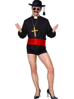 Disfraz De Cura Pecador - Disfraces Despedidas De Soltero - Disfraces Despedida Soltero