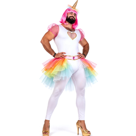 Disfraz De Unicornio Buzo Hombre - Disfraces Despedidas de Soltero - Disfraces de Mujer para Hombre