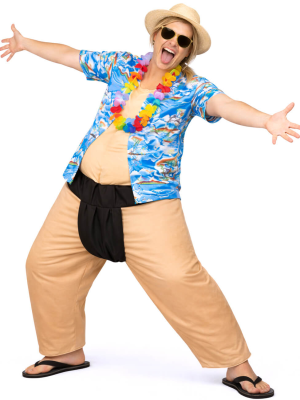 Disfraz De Turista Gordo Mujer - Disfraces Originales - Disfraces despedida Soltera - Los mas vendidos