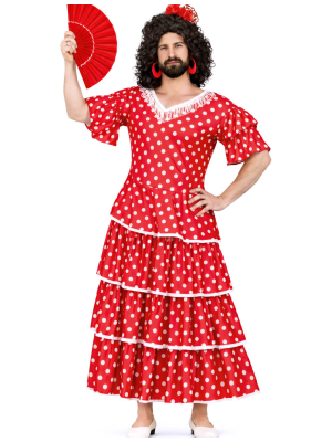 Disfraz De Sevillana Hombre - Disfraces Feria de Abril - Disfraces de Cordobeses para Hombre