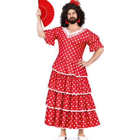 Disfraz De Sevillana Hombre - Disfraces Feria de Abril - Disfraces de Cordobeses para Hombre