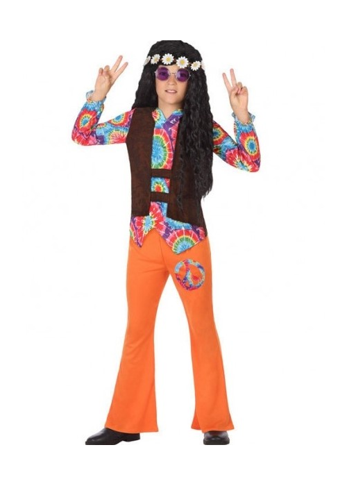 Vestit De Hippie Marró Nen