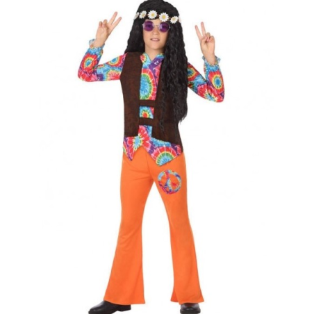 Vestit De Hippie Marró Nen