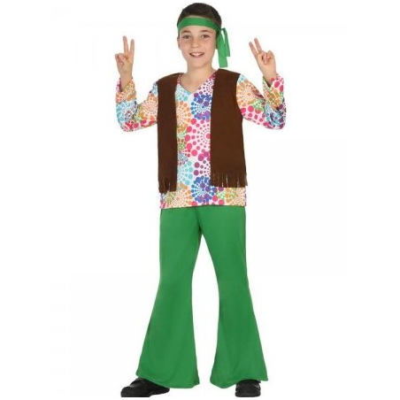 Vestit De Hippie Marró Nen