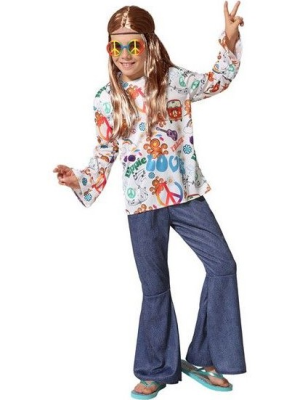 Vestit De Hippie Marró Nen