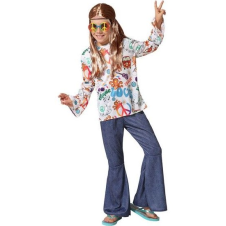 Vestit De Hippie Marró Nen