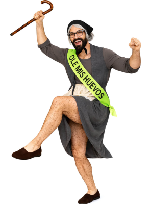 Disfraz De Abuela Chochona Hombre - Disfraces Despedidas de Soltero - Disfraces despedida Soltero - Los mas vendidos