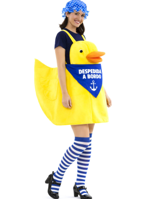 Disfraz De Patito a Bordo Mujer - Disfraces Despedida de Soltera - Disfraces despedida Soltera - Los mas vendidos