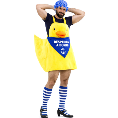 Disfraz De Patito A Bordo Hombre - Disfraces Despedidas de Soltero - Disfraces despedida Soltero - Los mas vendidos