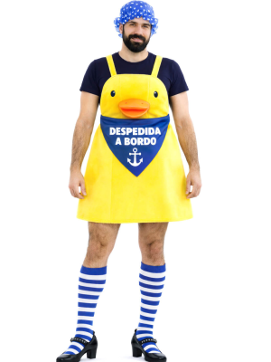 Disfraz De Patito A Bordo Hombre - Disfraces Despedidas de Soltero - Disfraces despedida Soltero - Los mas vendidos