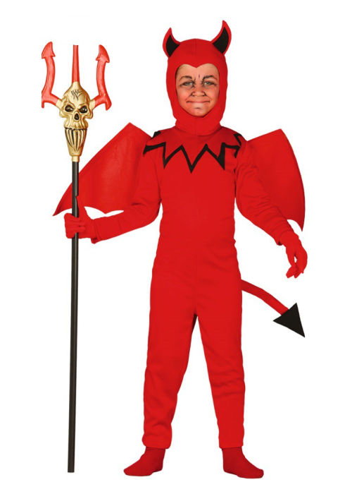 Disfraz de Diablo Infantil - Disfraces de Angeles y Demonio para Niños