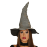 Sombrero Bruja Gris - Complementos Halloween y Terror