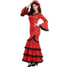 Disfraz De Sevillana Rojo Y Negro