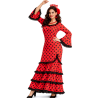 Disfraz De Sevillana Rojo Y Negro