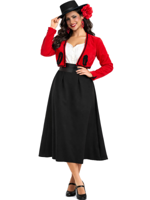 ⭐ Disfraz de Cordobesa mujer- Trajes de feria de Abril