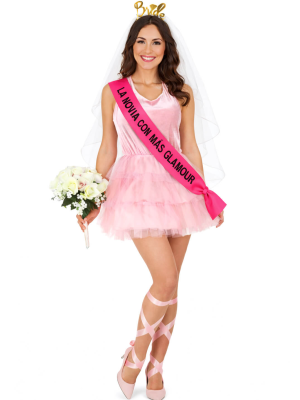 Disfraz De Novia Bailarina Mujer - Disfraces Despedidas De Soltera - Disfraces despedida Soltera - Los mas vendidos