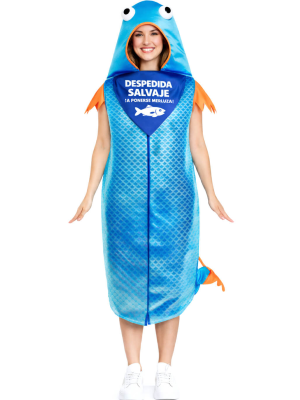 Disfraz De Pez Salvaje Mujer - Disfraces Despedidas de Soltera - Disfraces con Bandas para Despedidas de Solteras