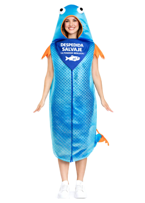 Disfraz de Pez Salvaje Mujer - Disfraces Despedidas de Soltera
