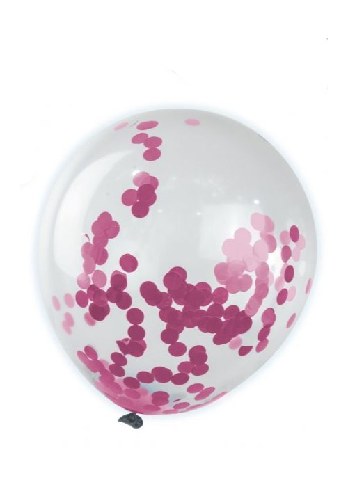 Comprar Bolsa con 3 Globos con Confetti Oro 30cm - CELEBRACIONES