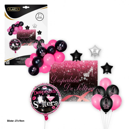 Set de Globos y Cartel para Despedidas Soltera - Hinchables para Despedidas