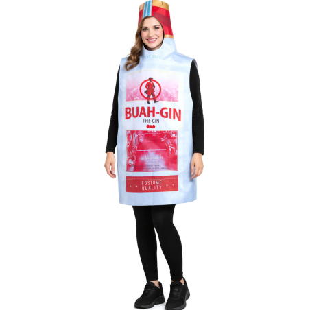 Disfraz De Botella De Ginebra Mujer - Disfraces Originales - Disfraces Divertidos para Mujer