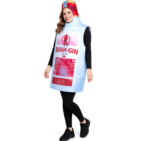 Disfraz De Botella De Ginebra Mujer - Disfraces Originales - Disfraces Divertidos para Mujer