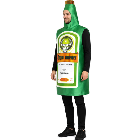 Disfraz De Botella Jagermeister - Disfraces Originales - Disfraces Divertidos para Hombre