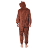 Disfraz De Oso Marron Pijama Peluche - Disfraces de Animales Adultos