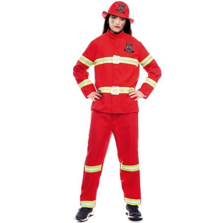 Disfraz De Bombero Adulto - Disfraces de Bomberos Adultos