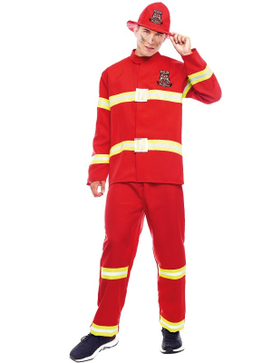 Disfraz De Bombero Adulto - Disfraces de Bomberos Adultos