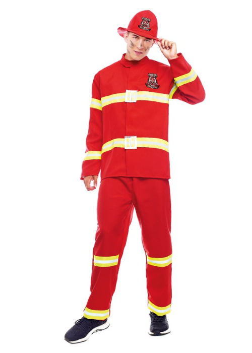 Disfraz De Bombero Adulto - Disfraces de Bomberos Adultos