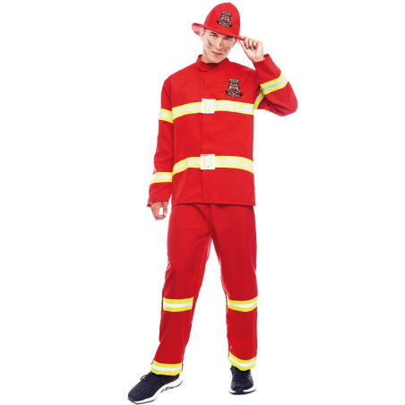 Disfraz De Bombero Adulto - Disfraces de Bomberos Adultos
