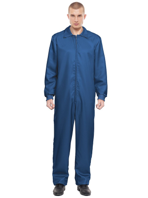 Disfraz De Buzo Trabajador Azul