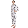 Disfraz De Perro Dalmata Pijama Peluche - Disfraces de Animales Adultos