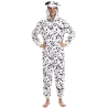 Disfraz De Perro Dalmata Pijama Peluche - Disfraces de Animales Adultos