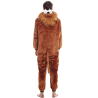 Disfraz De Leon Pijama Peluche Adulto - Disfraces de Animales Adultos