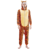 Disfraz De Tigre Pijama Peluche Para Adulto - Disfraces de Animales Adultos